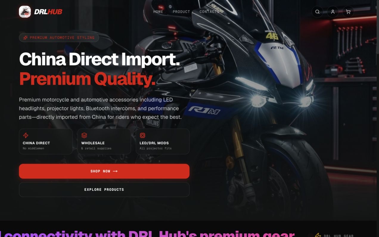 DRLHub public website preview
